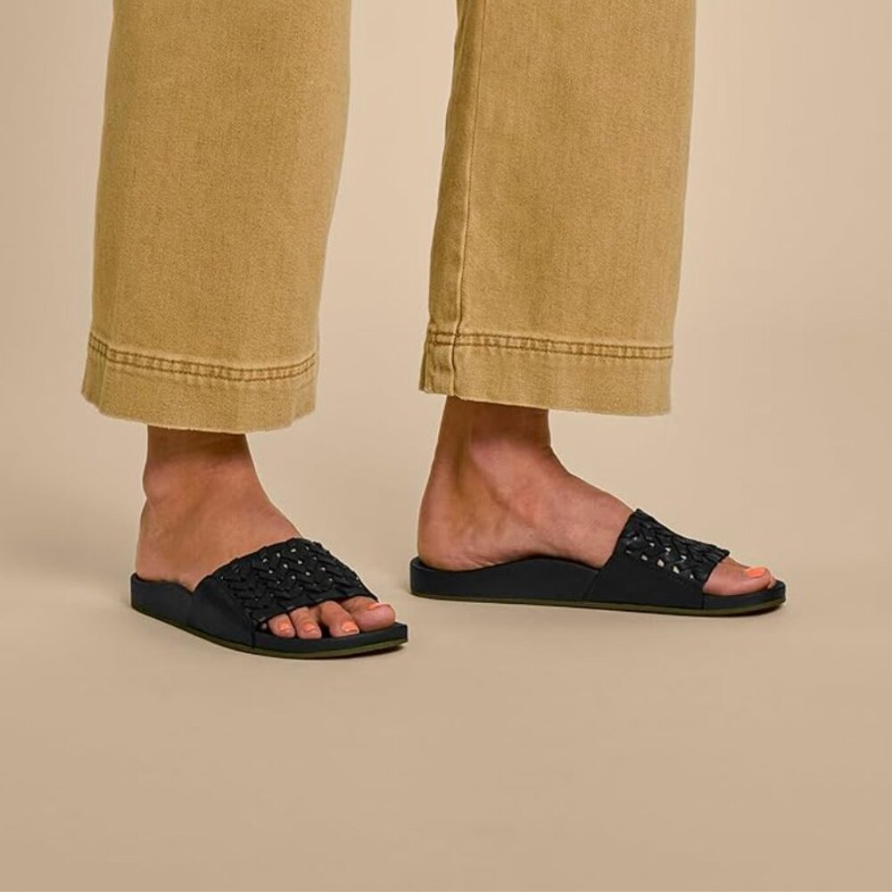 OluKai Black Women's Sandals